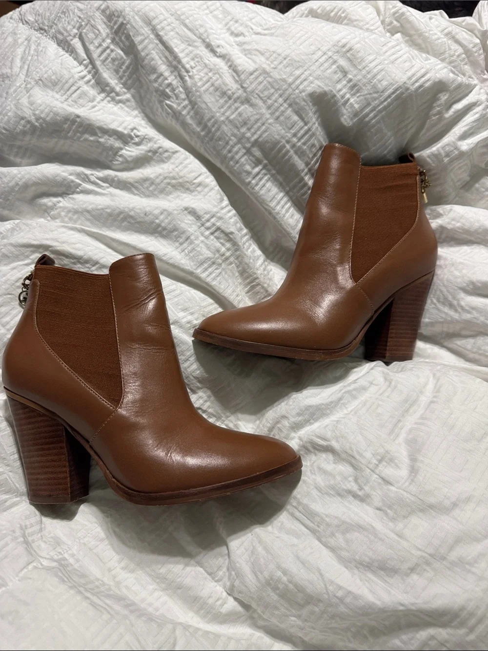 Michael Kors Leather Jillian Bootie